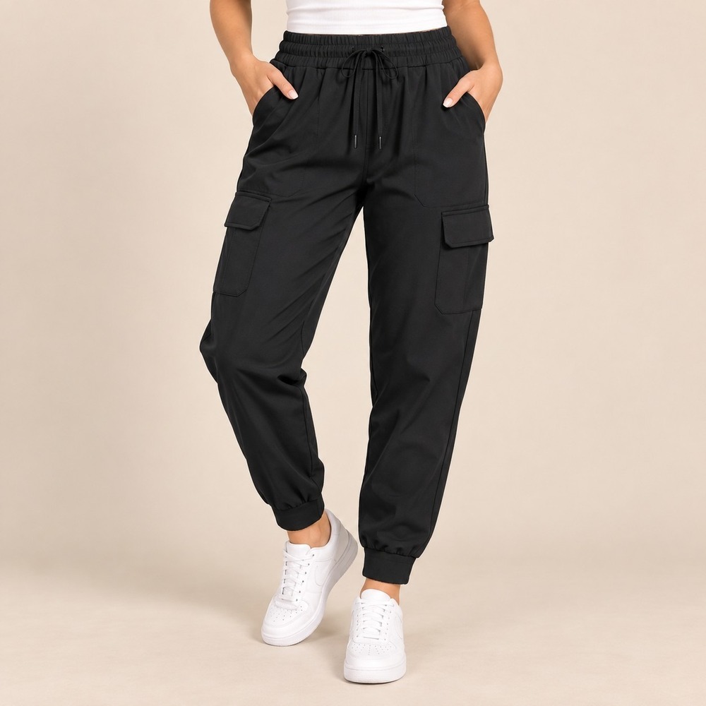 Mondetta Performance Luxury Cargo Joggers Women's Medium Gorpcore Minimalist